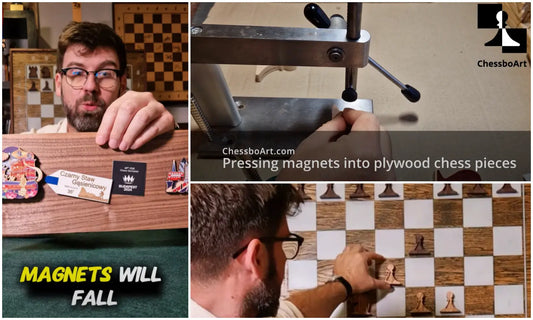 Chess magnets type