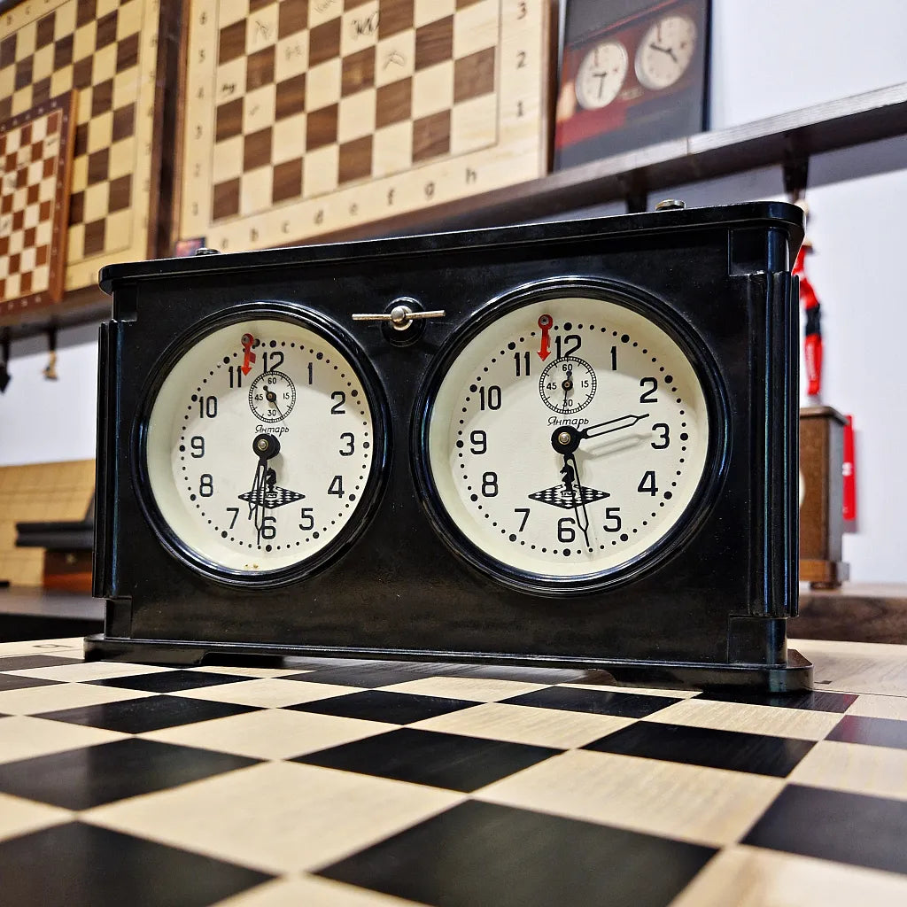 Chess Clocks - wooden, classical and vintage