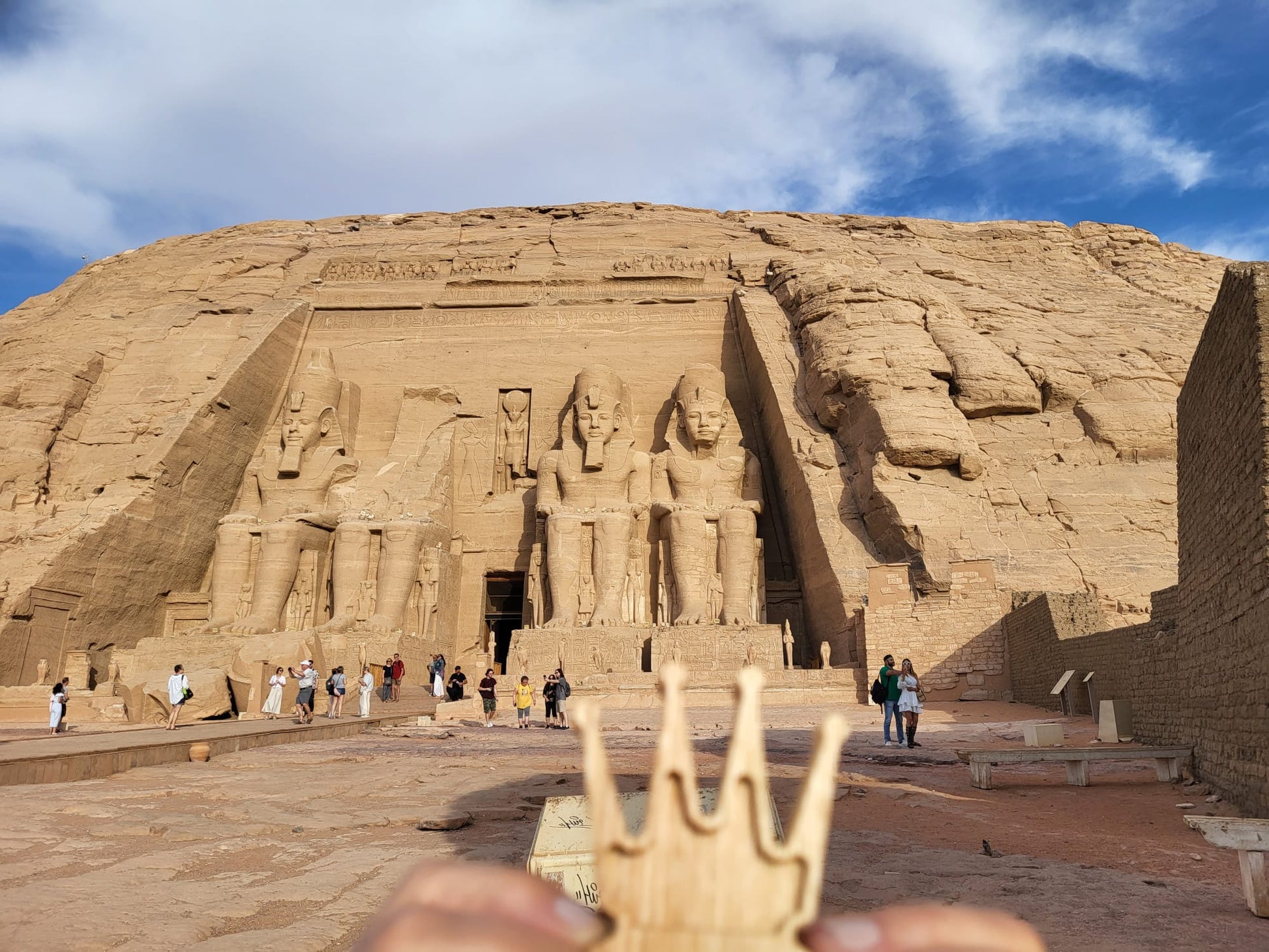 Chess Magnets Queen on Egypt Trip