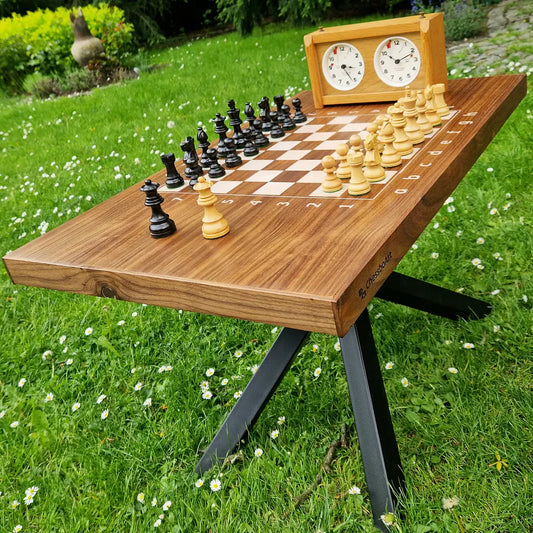 Chess and cofe table