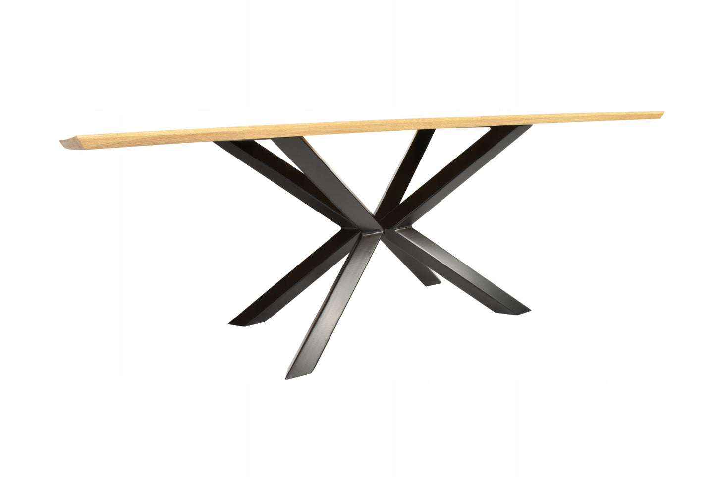 Elegant steel pedestal frame for low tables – built to match ChessboArt aesthetics