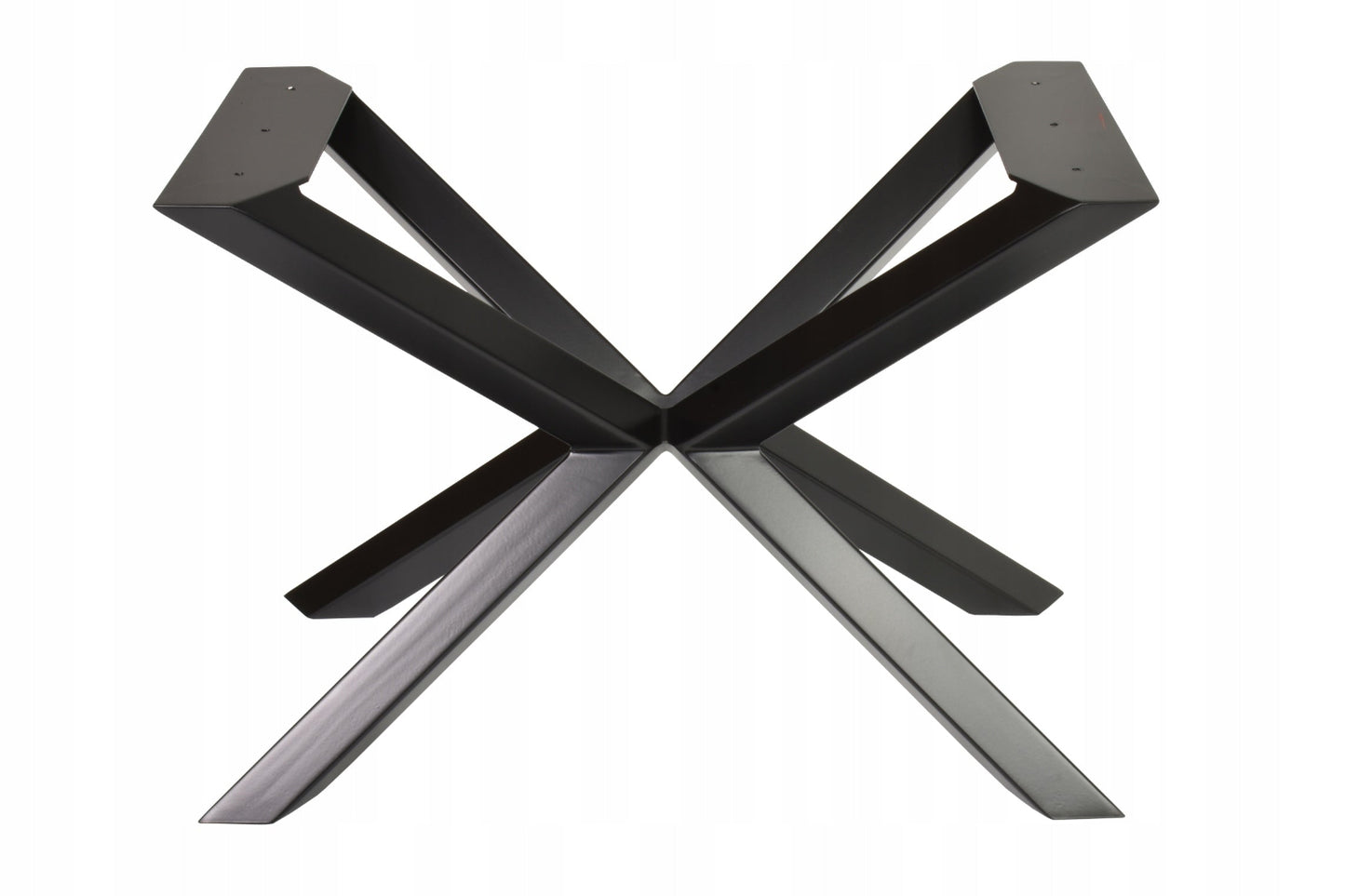 Welded steel legs for handmade furniture – precision-crafted with invisible seams