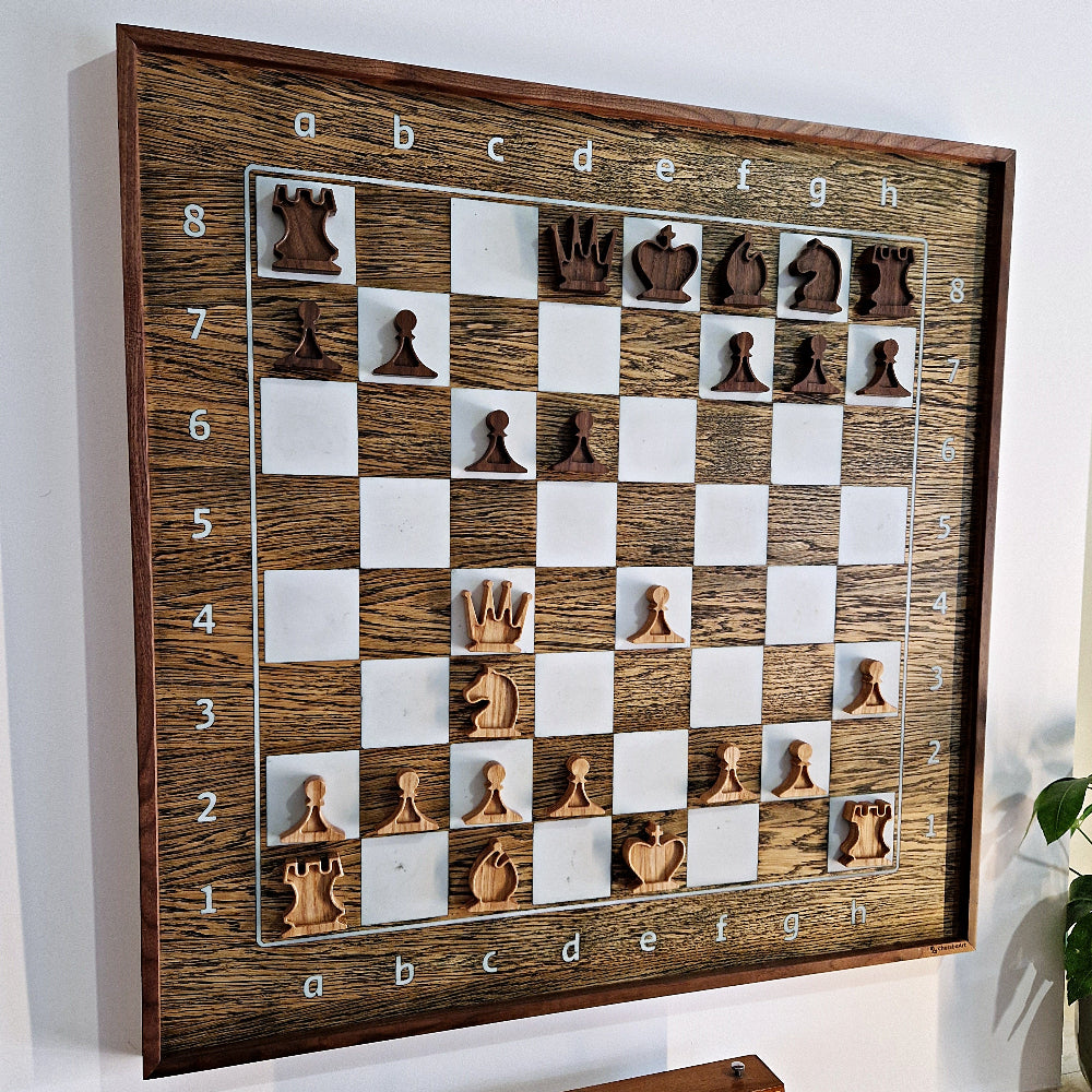 OAK Luxury Chess for hanging, vertical