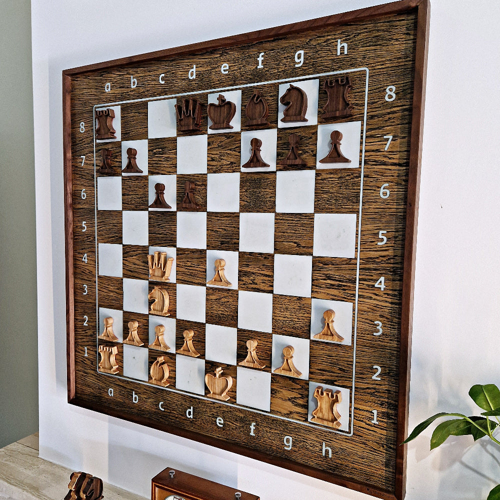 OAK vertical Chess for hanging,