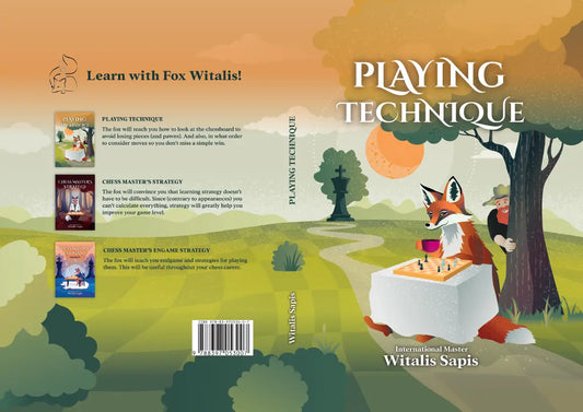 Cover of "Playing Technique in Chess" – chess book on strategic and tactical play