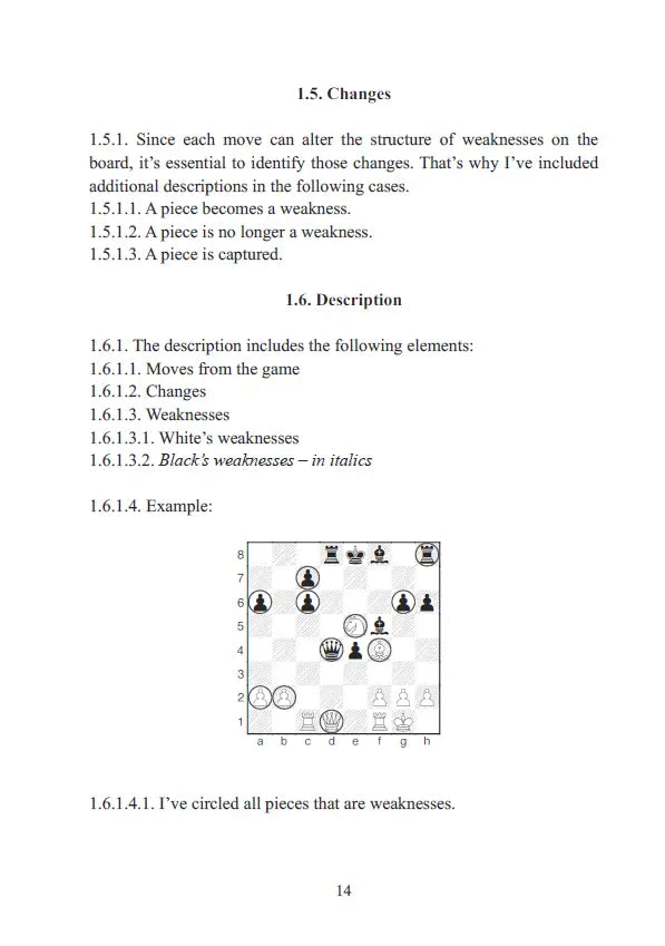 Example page from "Playing Technique in Chess" – chess tactics and strategy book excerpt