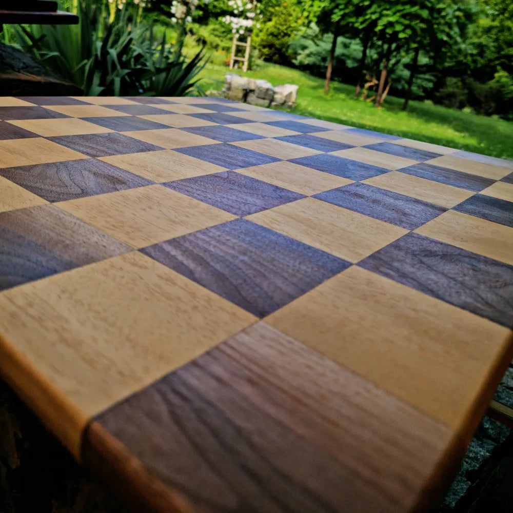 Bigest Wooden Chessboard XXL size and Handcrafted