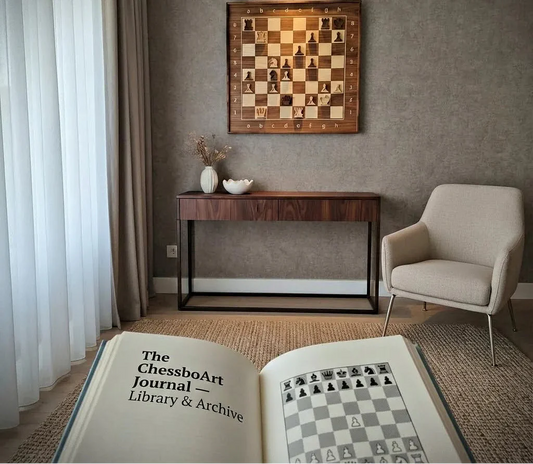 ChessboArt Journal — The Library of Vertical Chess & Design