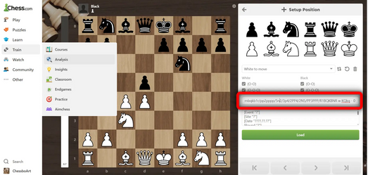 High-resolution chess puzzle diagram generated from FEN with the ChessboArt Diagram Generator