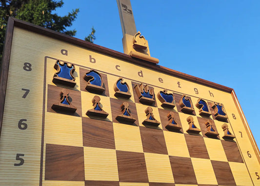 Magnetic Chess Piece Inlays: Change Your Wall Chess Set's Color