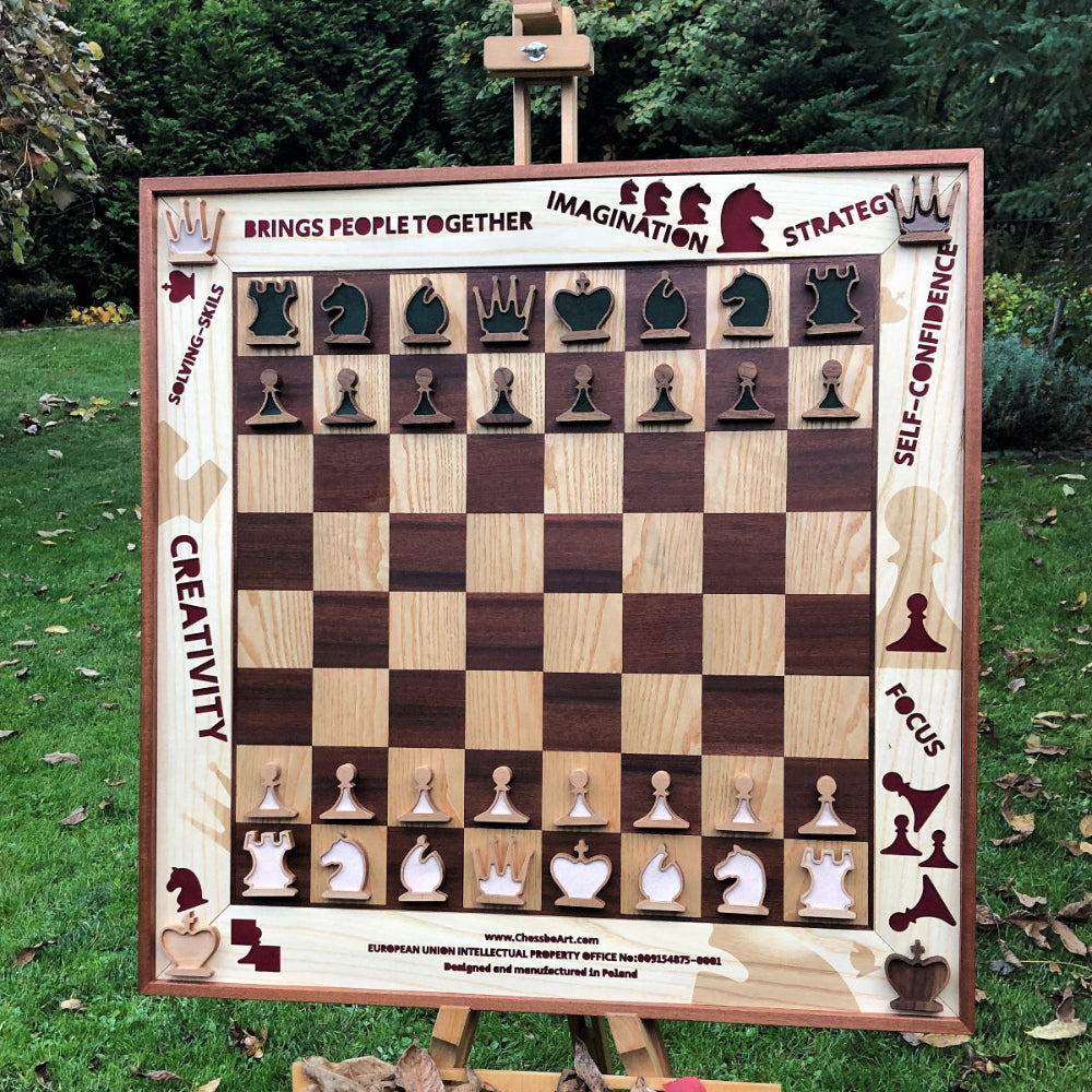 Bespoke Art Chess — Custom Wall Chess Boards
