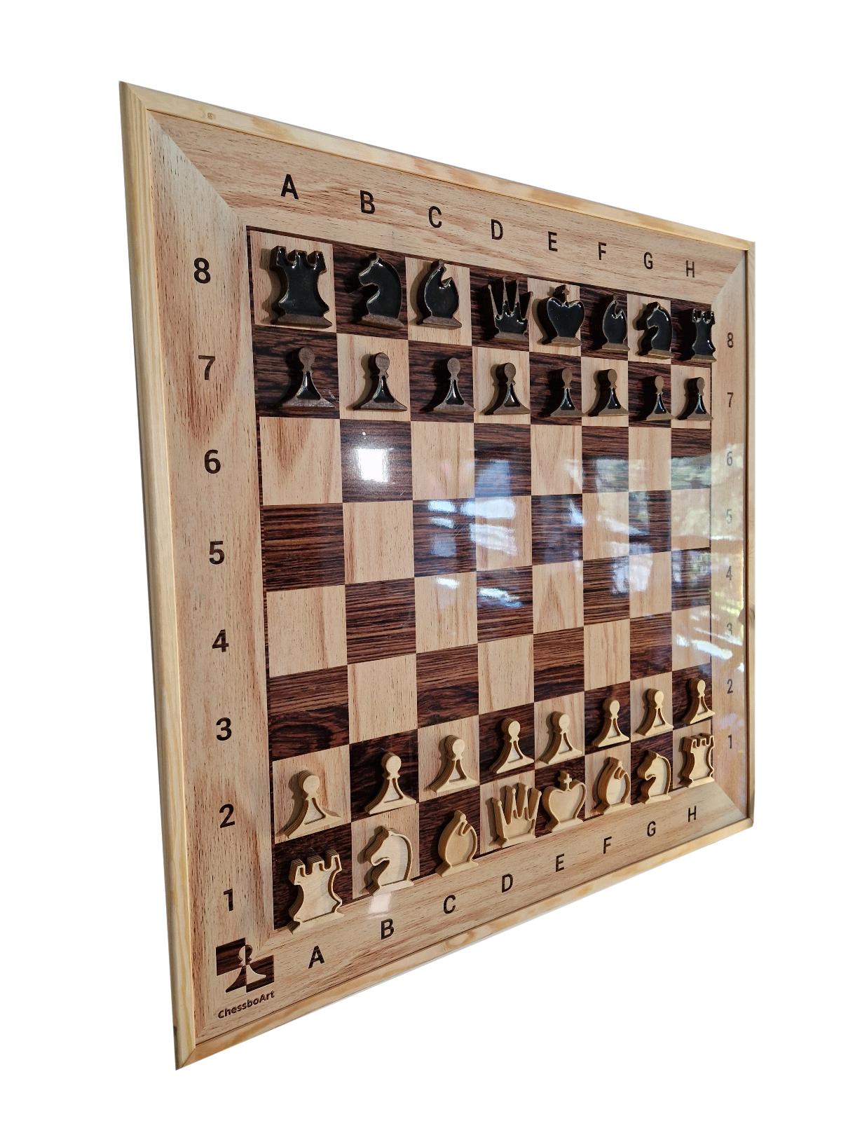 ChessClub マグネット式ウォールチェスセット | プロ用トレーニング