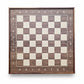 Exclusive vertical chess board with dark American walnut wood. Ideal for customisation.
