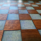 Chessboard with pearl green field Art and Handmade