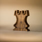 Dark Chess Rook with magnets for hanging