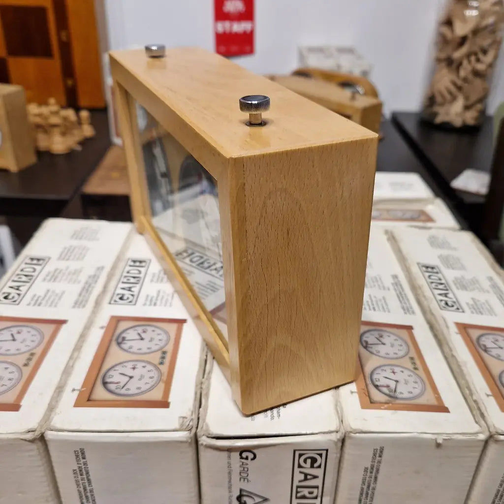 Ruhla GARDE classical chess clock -left